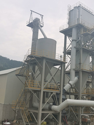 Sistema verticale HVM 3700 del mulino della macinazione delle scorie della baritina dell'OEM