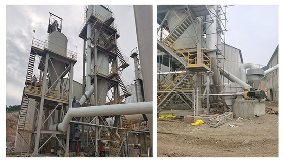 Pianta del Pulverizer di 325 Mesh Limestone Vertical Mill Roller per il feldspato della dolomia della calcite