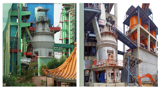 1-45 attrezzatura verticale 55kw-710kw del mulino della macinazione della bentonite del t/h