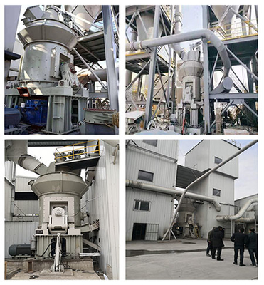 La grande capacità 28 t/h ha polverizzato la linea di produzione verticale del mulino del carbone HVM1700