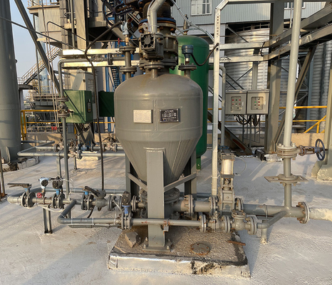 Convoglio a pressione positiva Equipaggiamento di trasporto pneumatico a fase densa controllato da PLC