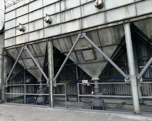 Impianti pneumatici di trasporto di carbonato di calcio Pompa di contenitore di cenere di trasporto a fase densa