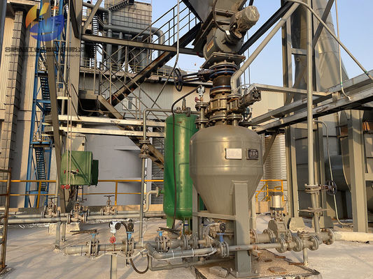 Equipaggiamento di trasporto di fase spessa Bomba di contenitori Grande capacità di trasporto per la polvere di coke di cenere volante