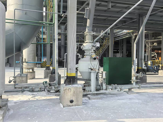 Pompa di contenitore pneumatico a lunga distanza di grande capacità di fase densa di fase diluita