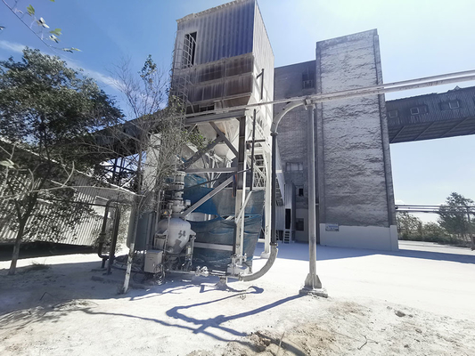 Pompa pneumatica di trasporto di silos a basso usura Sistema di pompa pneumatica a fase densa industriale per la movimentazione delle ceneri da mosca